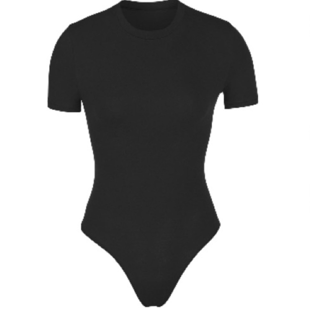 SKIMS Stretch Cotton Jersey T-Shirt Bodysuit (Regular & Plus) size medium